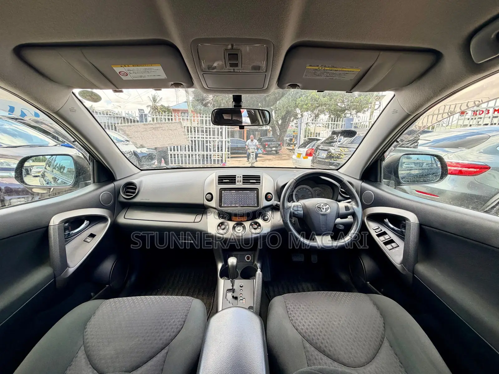 Toyota Vanguard 2012 Black