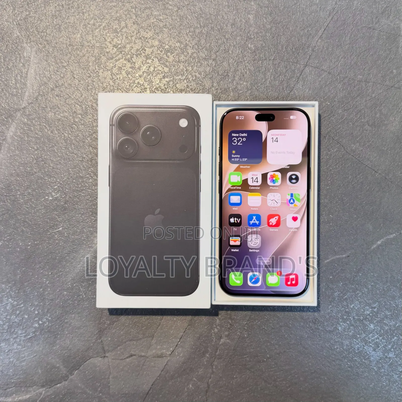 New Apple iPhone 18 Pro 256 GB Black