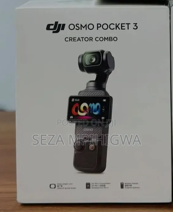 DJI Osmo Pocket 3 Creator Combo (4K Vlogging Camera & Gimbal)