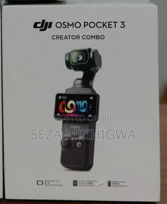DJI Osmo Pocket 3 Creator Combo (4K Vlogging Camera & Gimbal)