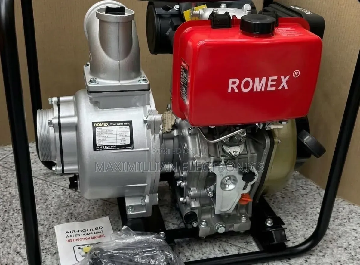Water Pump Diesel Brand Romex 4” Inches