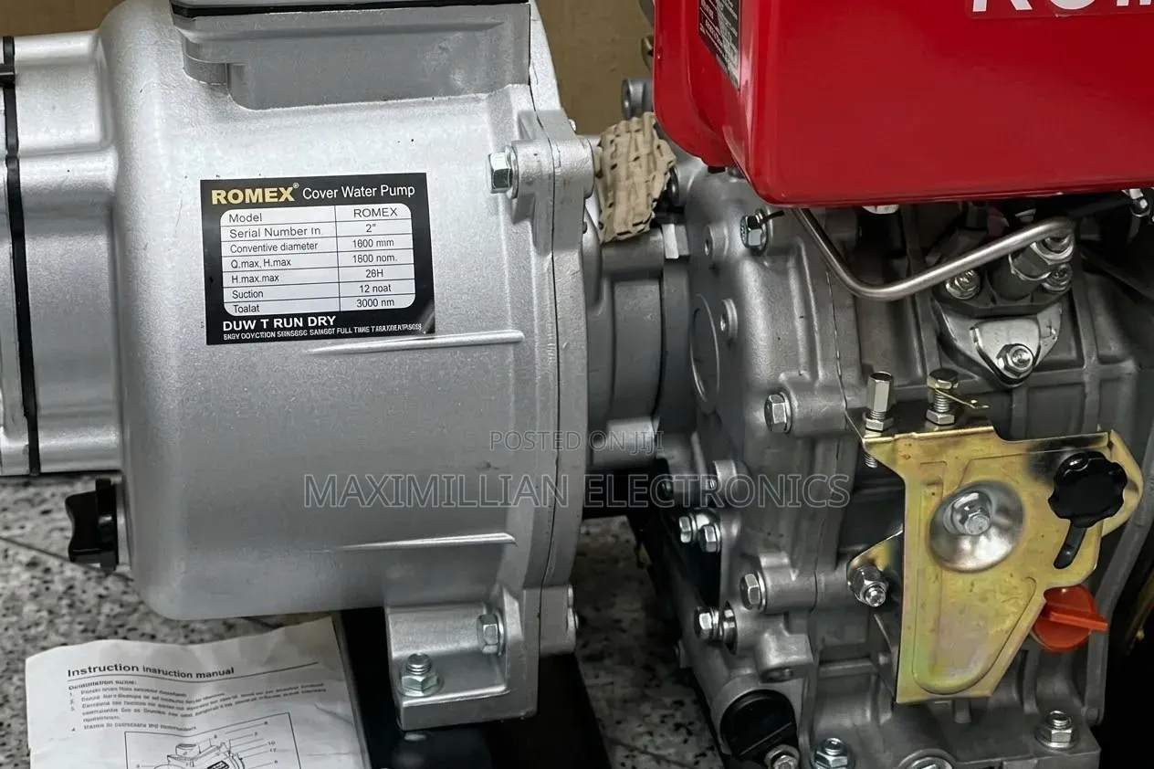 Water Pump Diesel Brand Romex 4” Inches