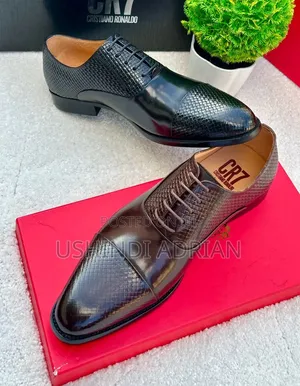 Cr7—zorvanthé Leather Shoes Pure Leather • Classic Design
