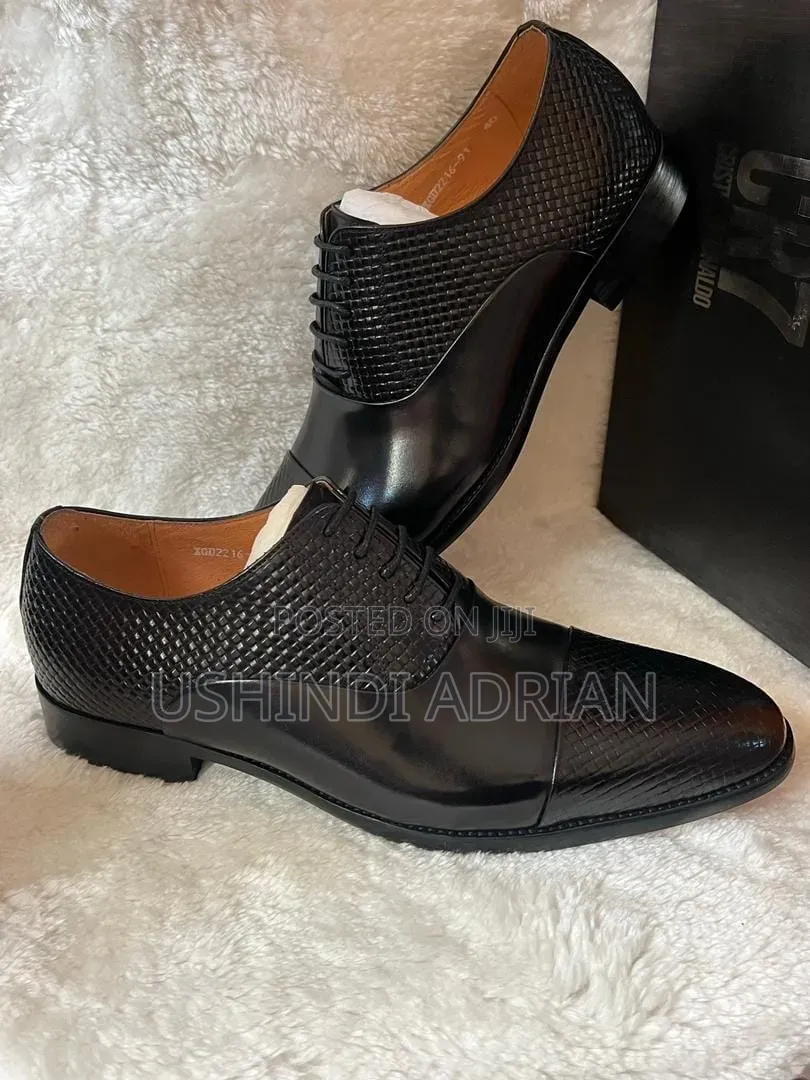 Cr7—zorvanthé Leather Shoes Pure Leather • Classic Design
