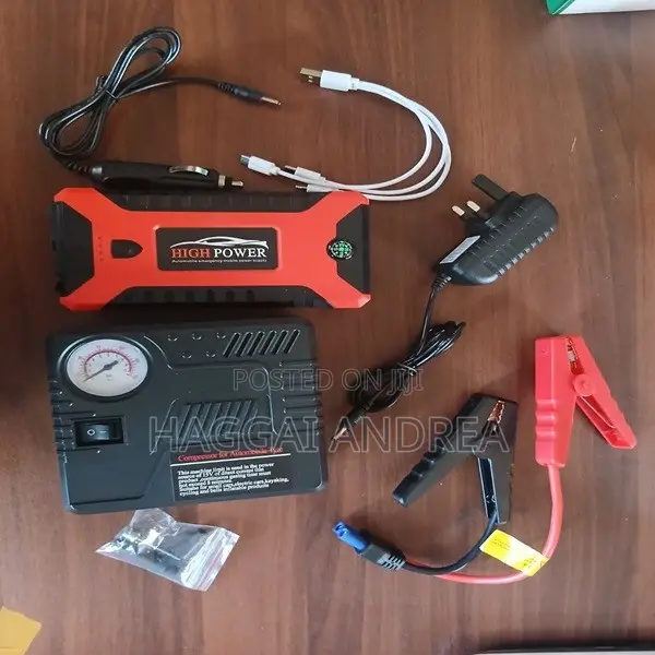 Multifuctional Car Jump Starter With Air Compressor