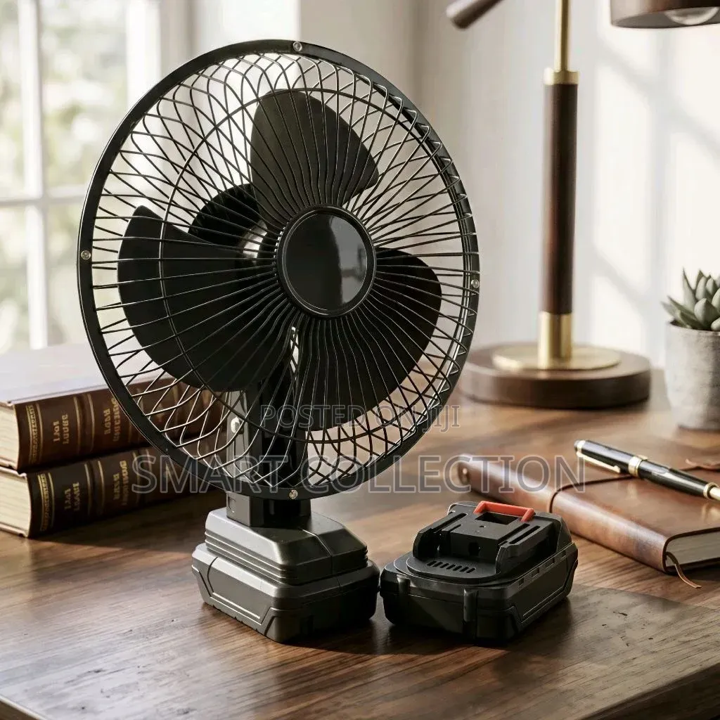 Portable Wireless Rechargeable Lithium Battery Fan