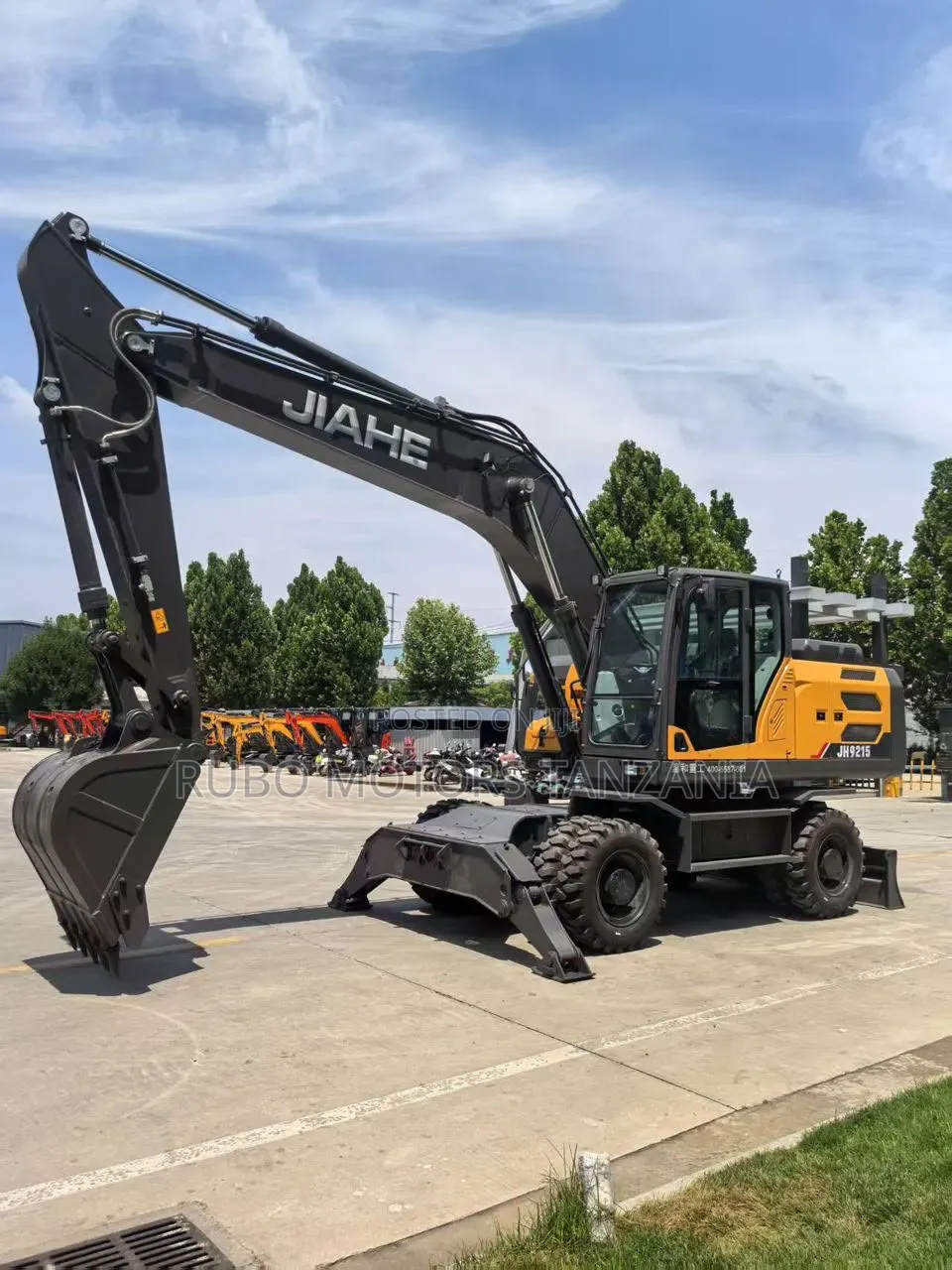 Agiza Brand New 21.5Tons Jiahe Wheel Excavator