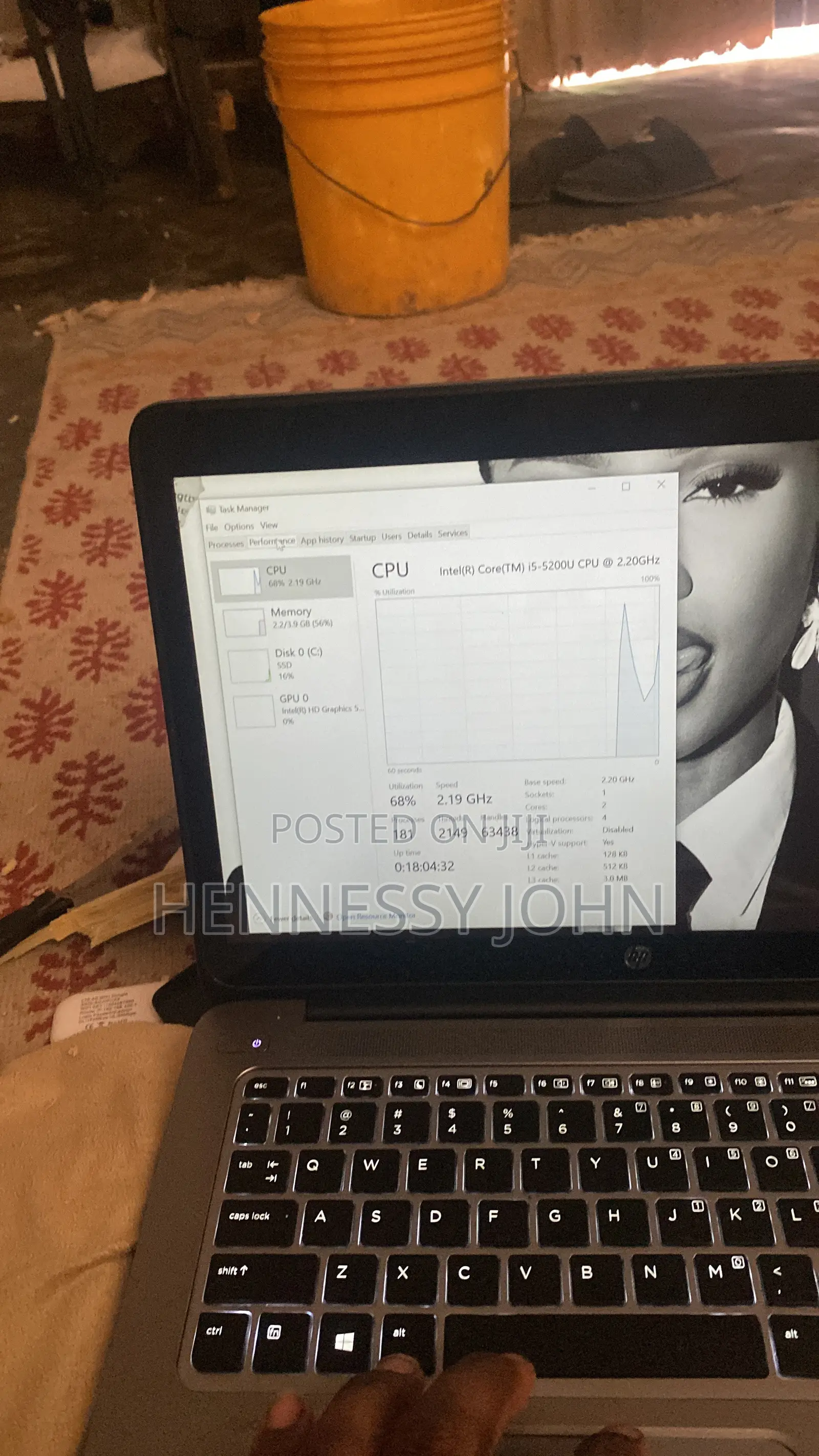 Laptop HP EliteBook 820 G3 4GB Intel Core i7 SSD 256GB