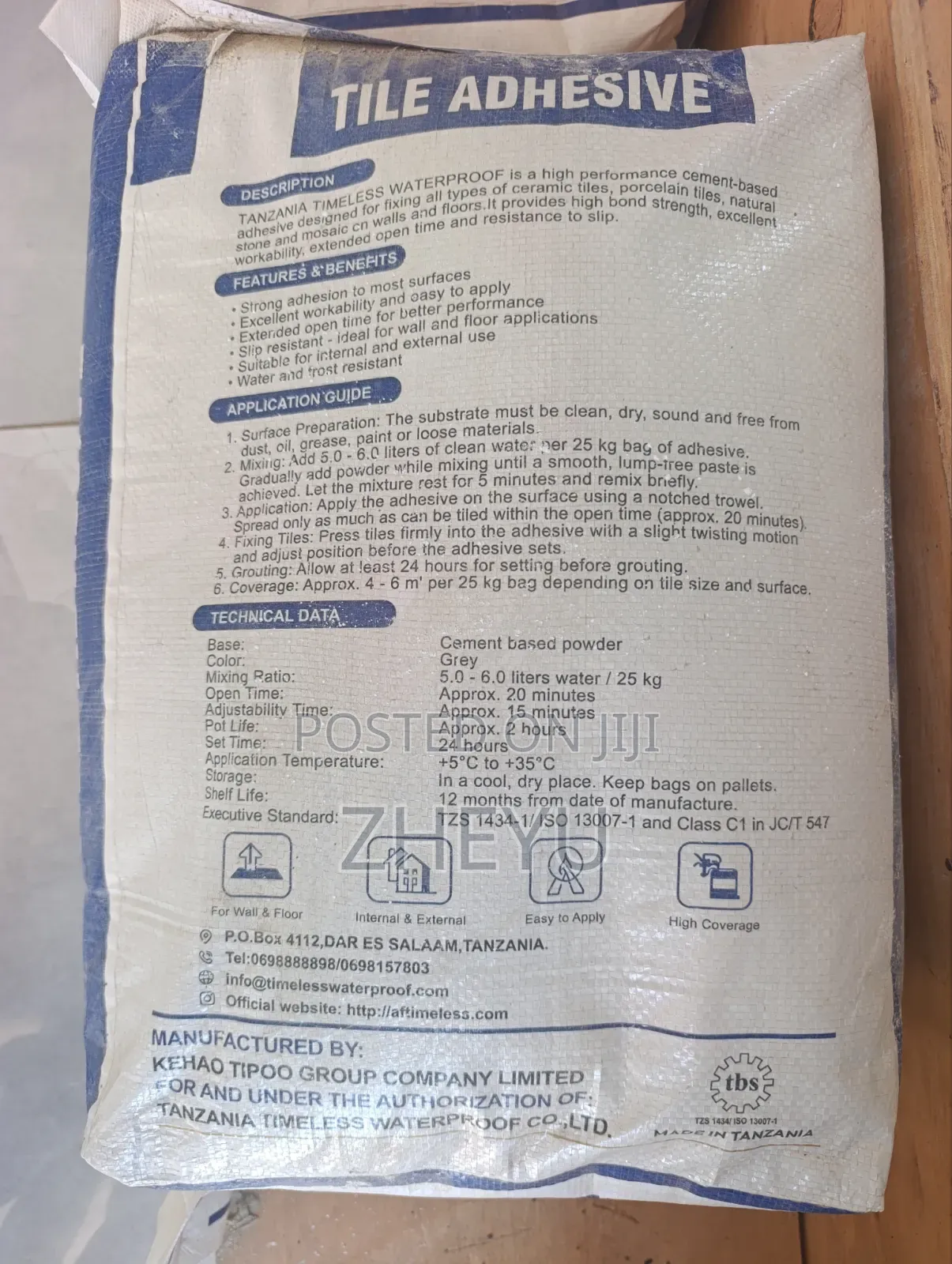Tile Adhesive 25kg