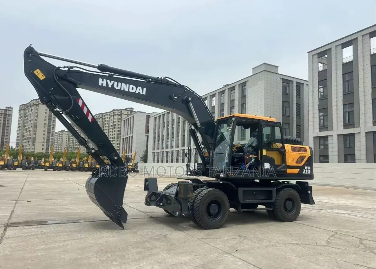Agiza Brand New 21Tons Hyundai Wheel Excavator HW210