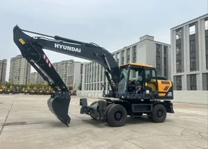 Agiza Brand New 21Tons Hyundai Wheel Excavator HW210