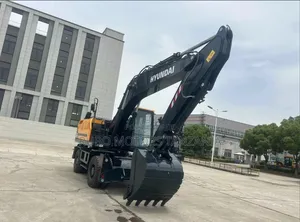 Agiza Brand New 21Tons Hyundai Wheel Excavator HW210