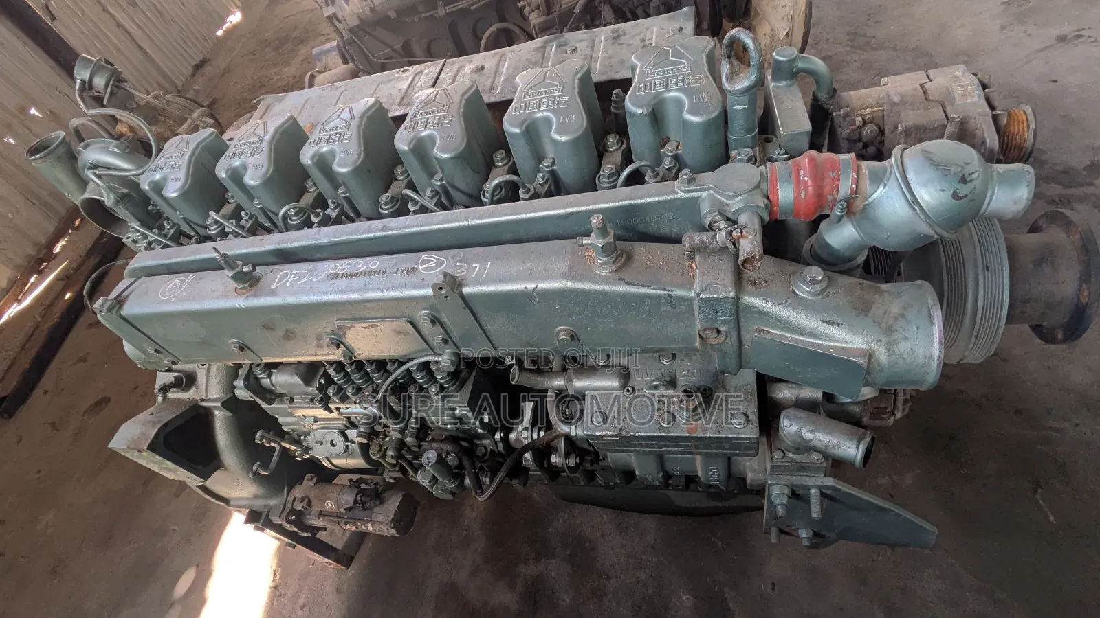 Used High Quality Sinotruck Engine 371