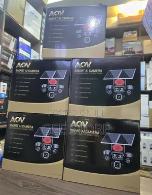AOV Smart AI Solar/PTZ Security Cameras