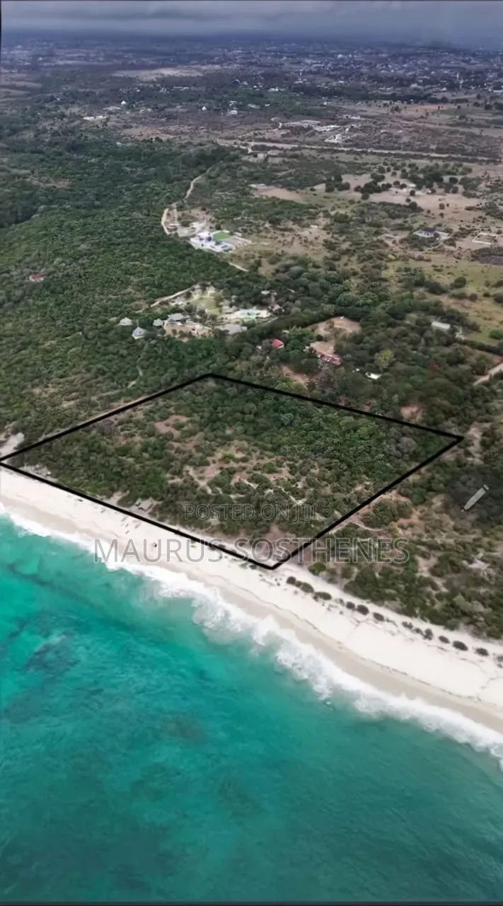 Beachfront Plot for Sale Usd 2,500,000at Geza Kigamboni, Dar Es Salaam