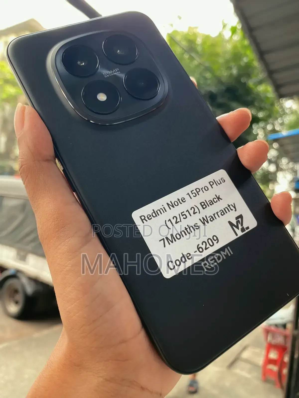 New Xiaomi Redmi Note 15 Pro+ 256 GB Black