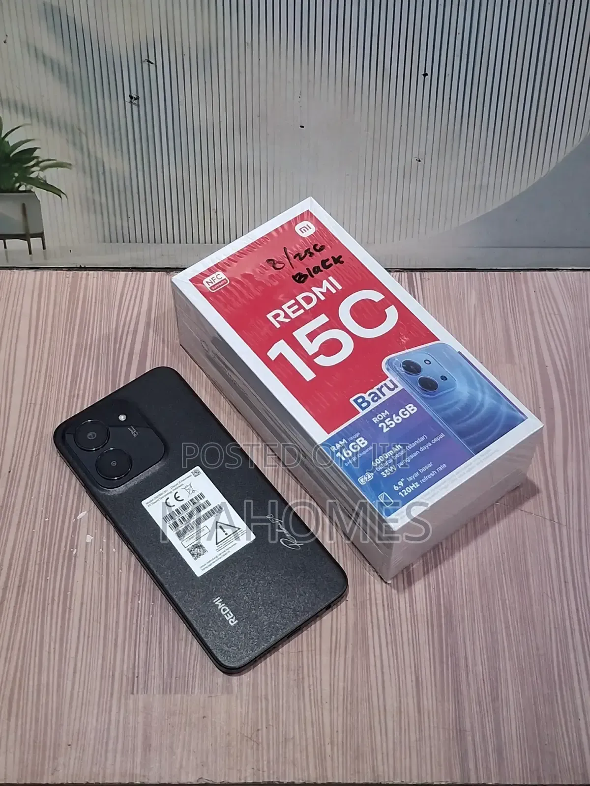 New Xiaomi Redmi 15C 4G 128 GB Black
