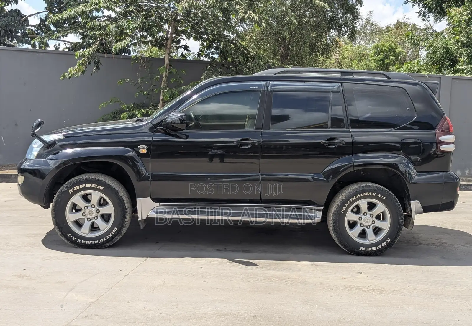 Toyota Land Cruiser Prado 3.0 D-4D 5dr 2007 Black