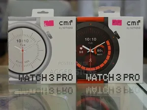 CMF by Nothing Watch 3 Pro Smartwatch(orange and Silver)