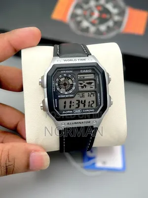 Casio Leather Design Watch