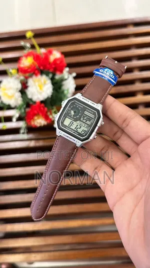 Casio Leather Design Watch