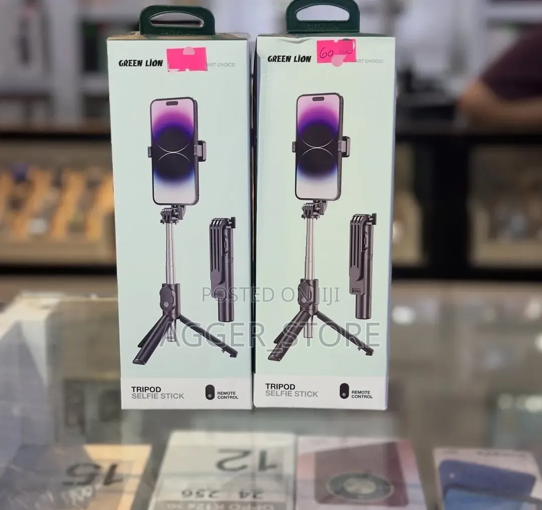 Green Lion Tripod Selfie Stick (A 2-in-1 Foldable