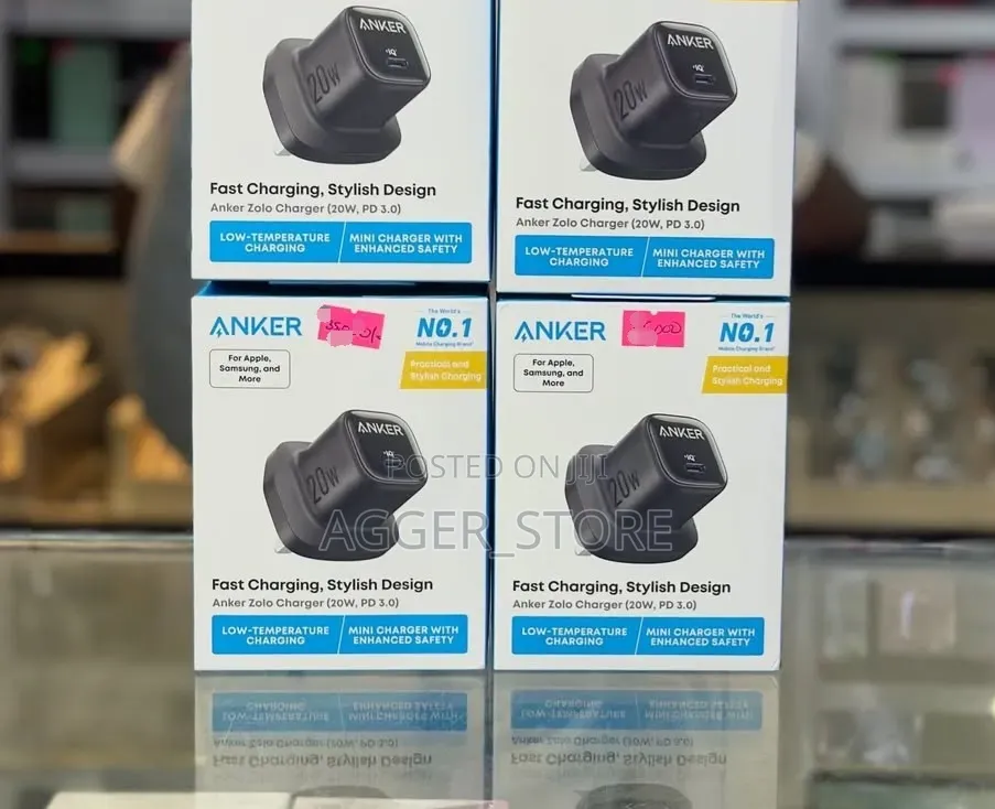 Anker Zolo Charger (20W, PD 3.0) Wall Adapter