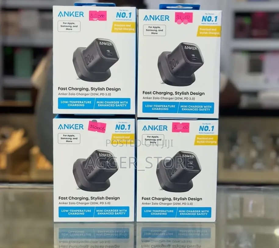 Anker Zolo Charger (20W, PD 3.0) Wall Adapter