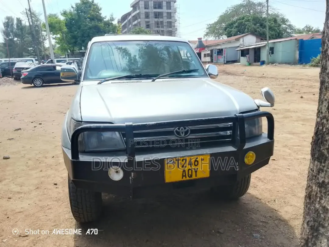 Toyota Land Cruiser Prado 1998 Silver