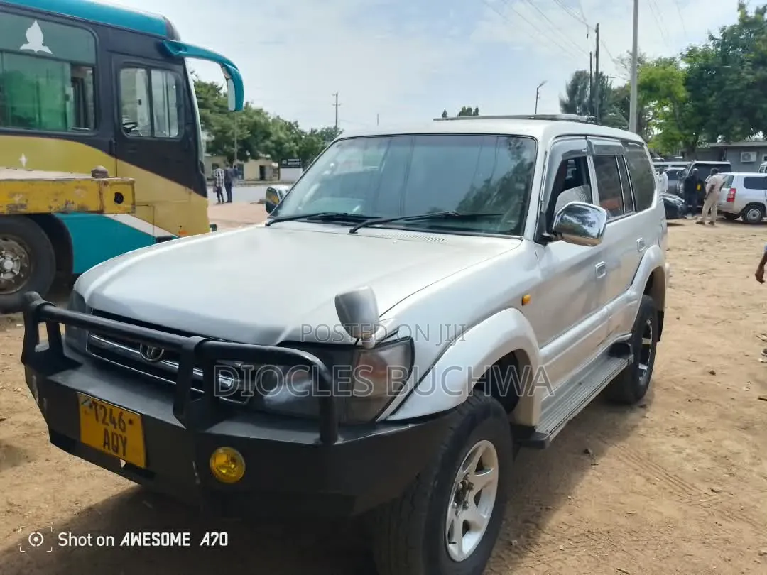 Toyota Land Cruiser Prado 1998 Silver