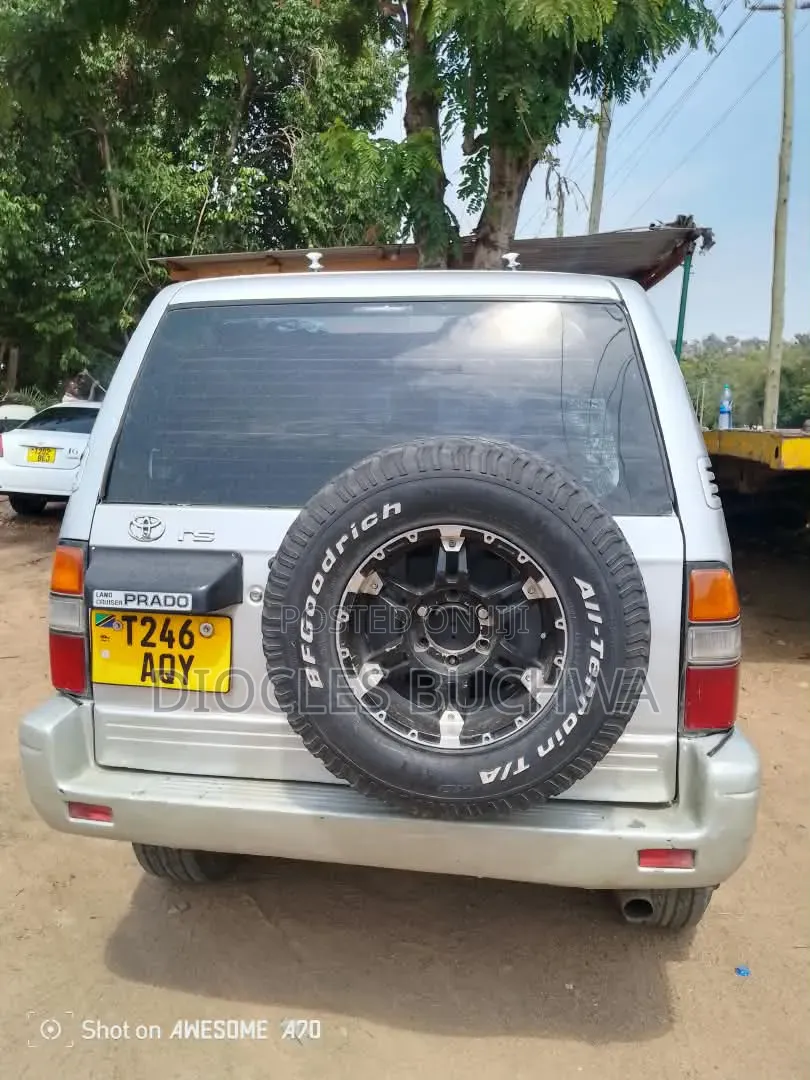 Toyota Land Cruiser Prado 1998 Silver