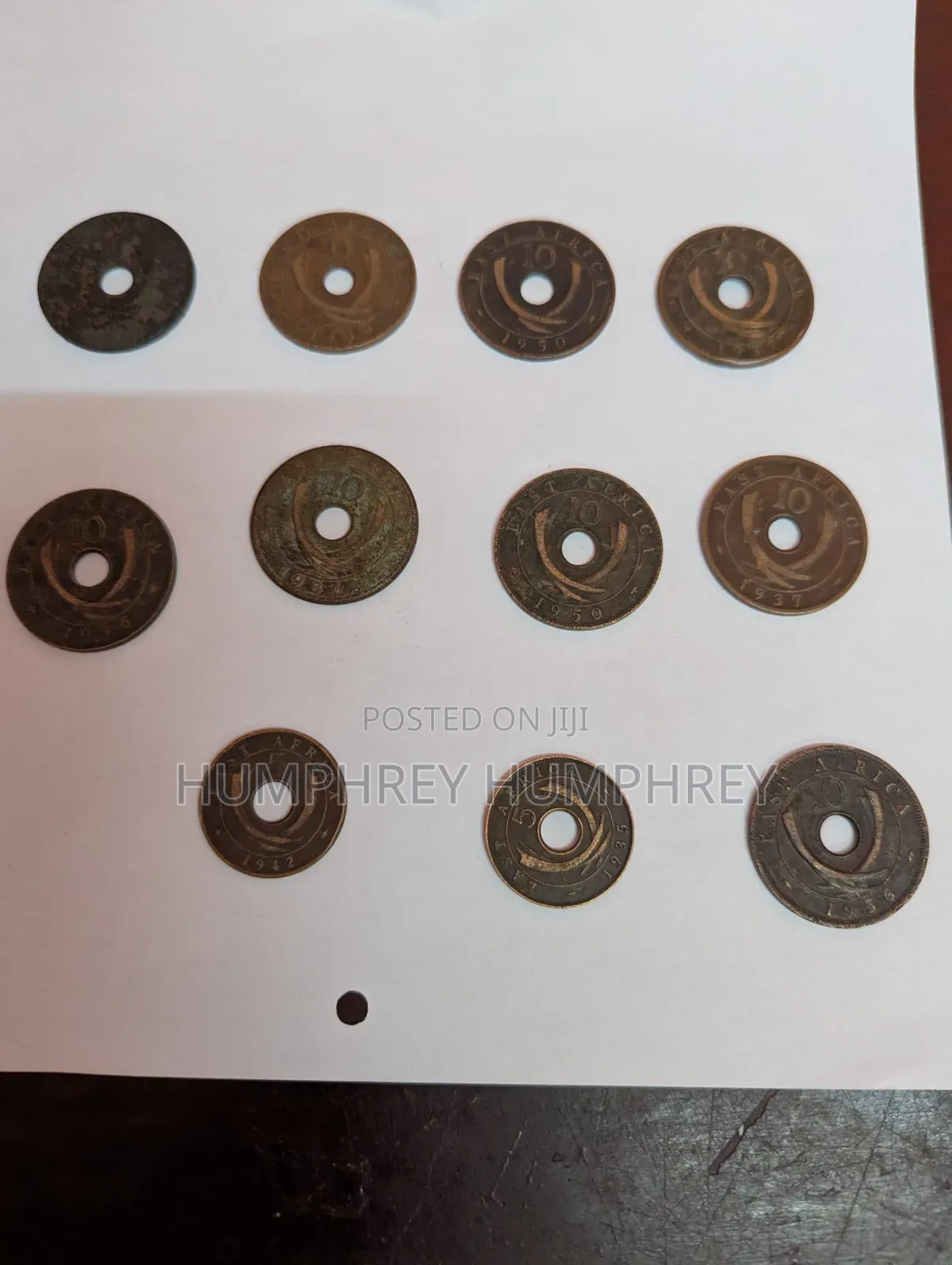 Old East Africa Coins