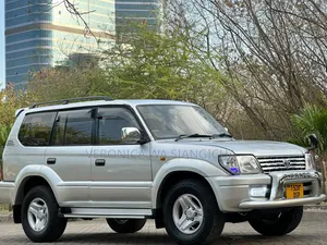 Toyota Land Cruiser Prado 2002 Silver