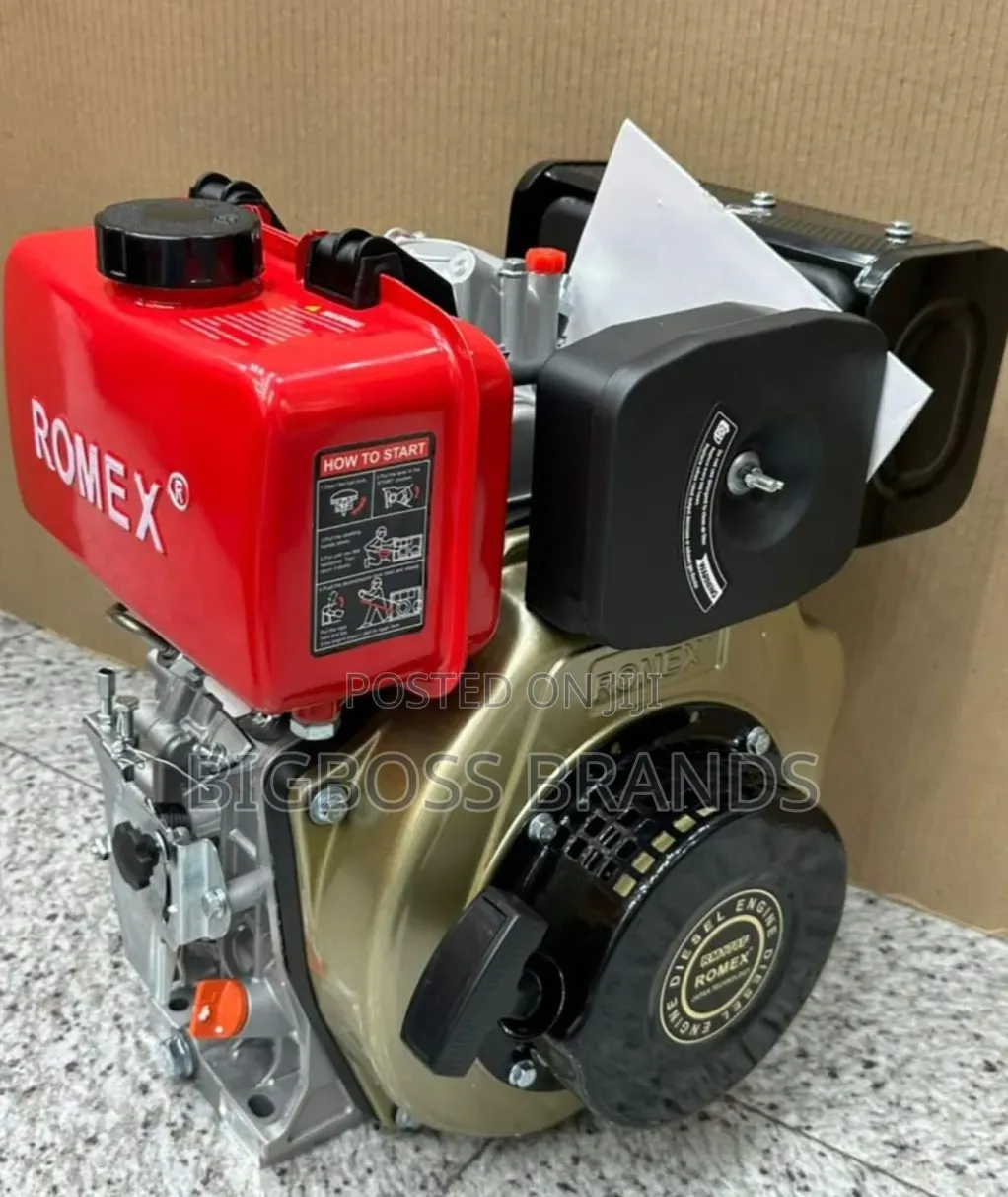 Romex Diesel Engine 4-Stroke RM 178F Air-Cooled Single-Cylinder