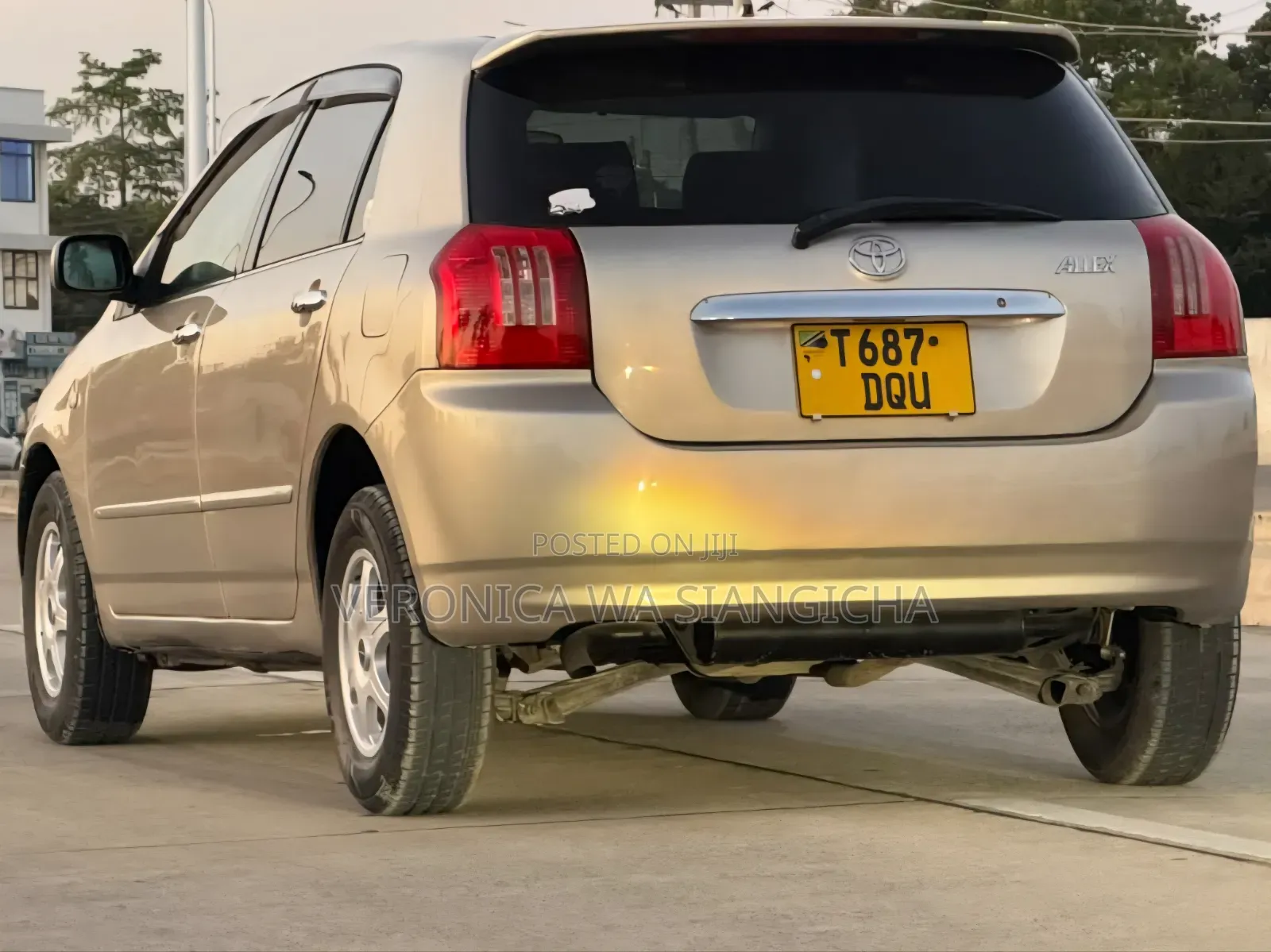 Toyota Allex 2003 Gold