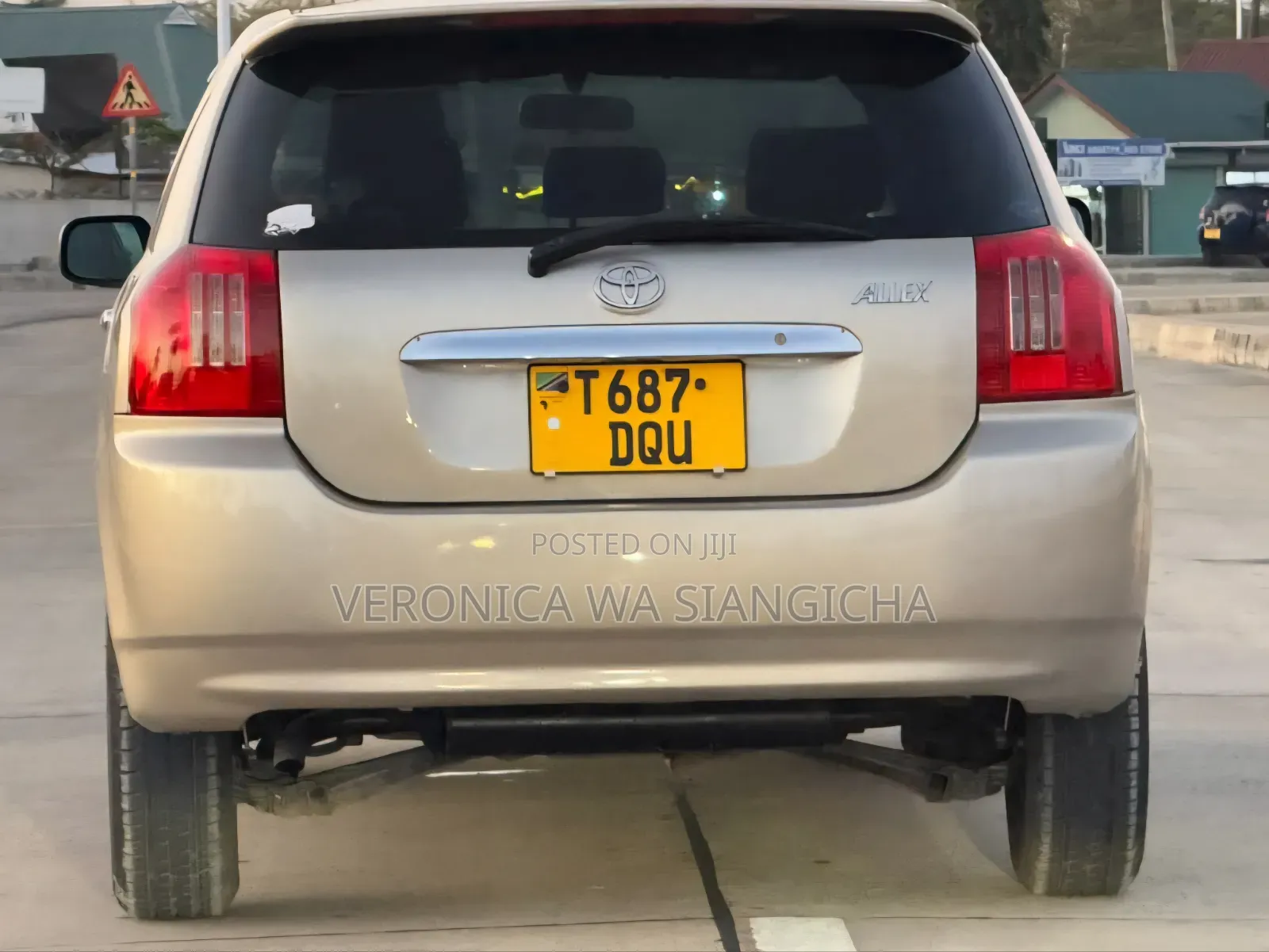 Toyota Allex 2003 Gold