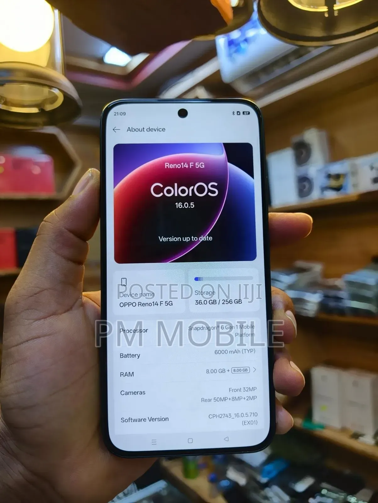 Oppo Reno14 F 256 GB