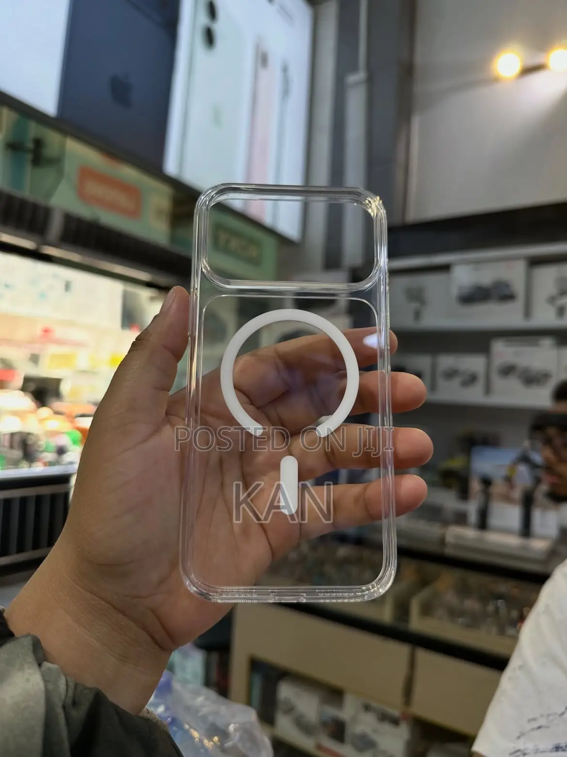 Transparent Case -Greenlion