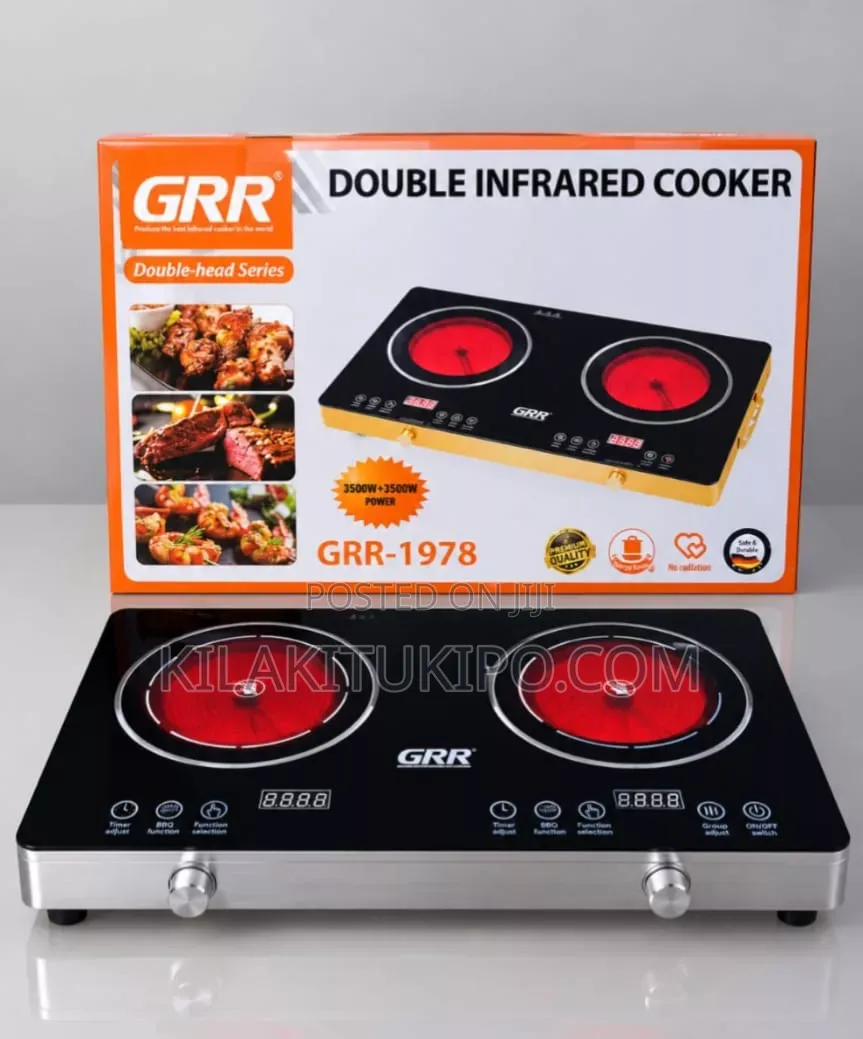 3500w+3500w Double Infrared Cooker