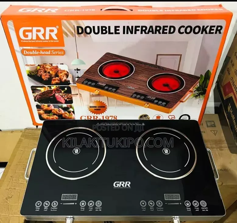3500w+3500w Double Infrared Cooker