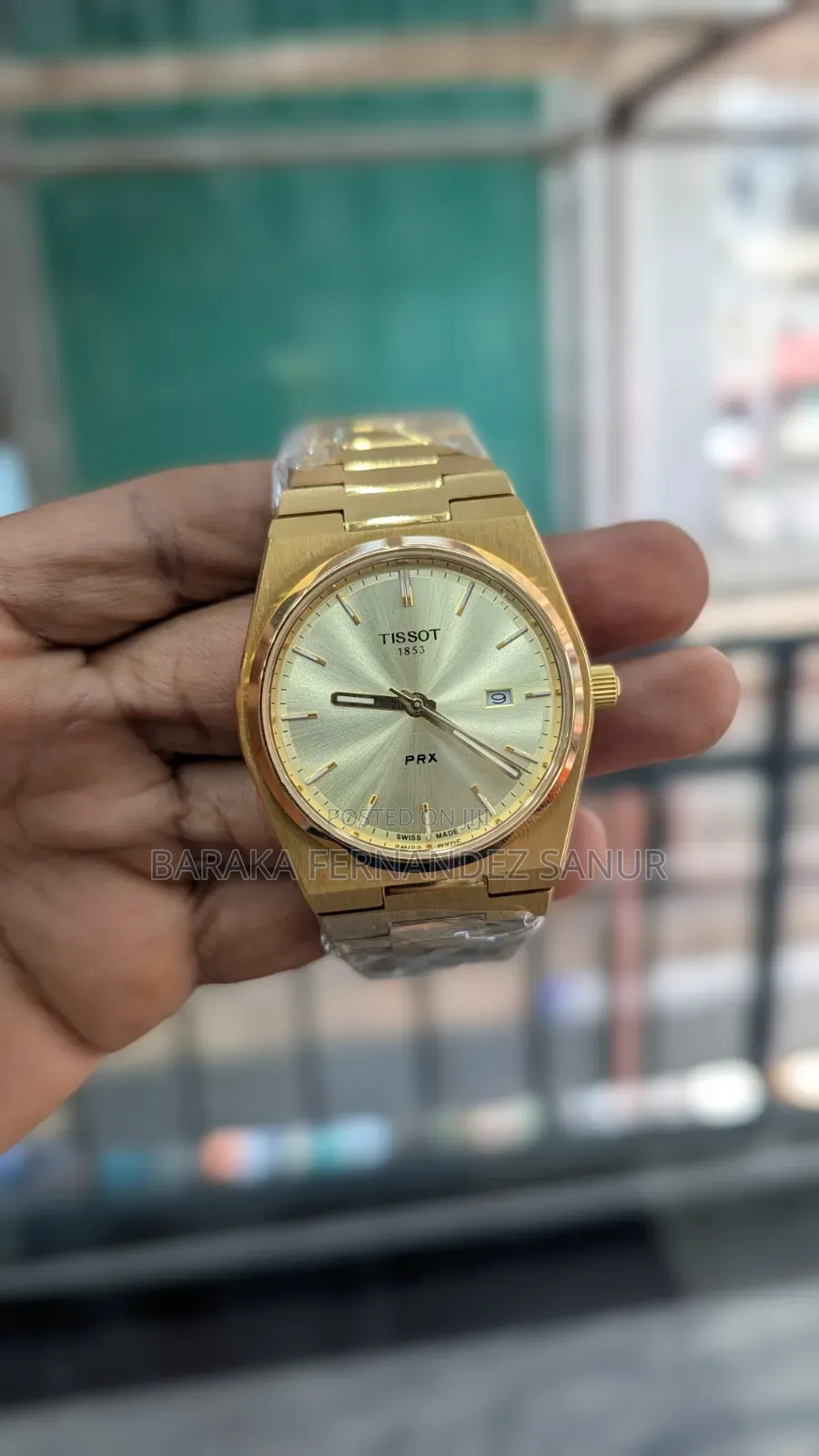 Tissot PRX Quartz Gold