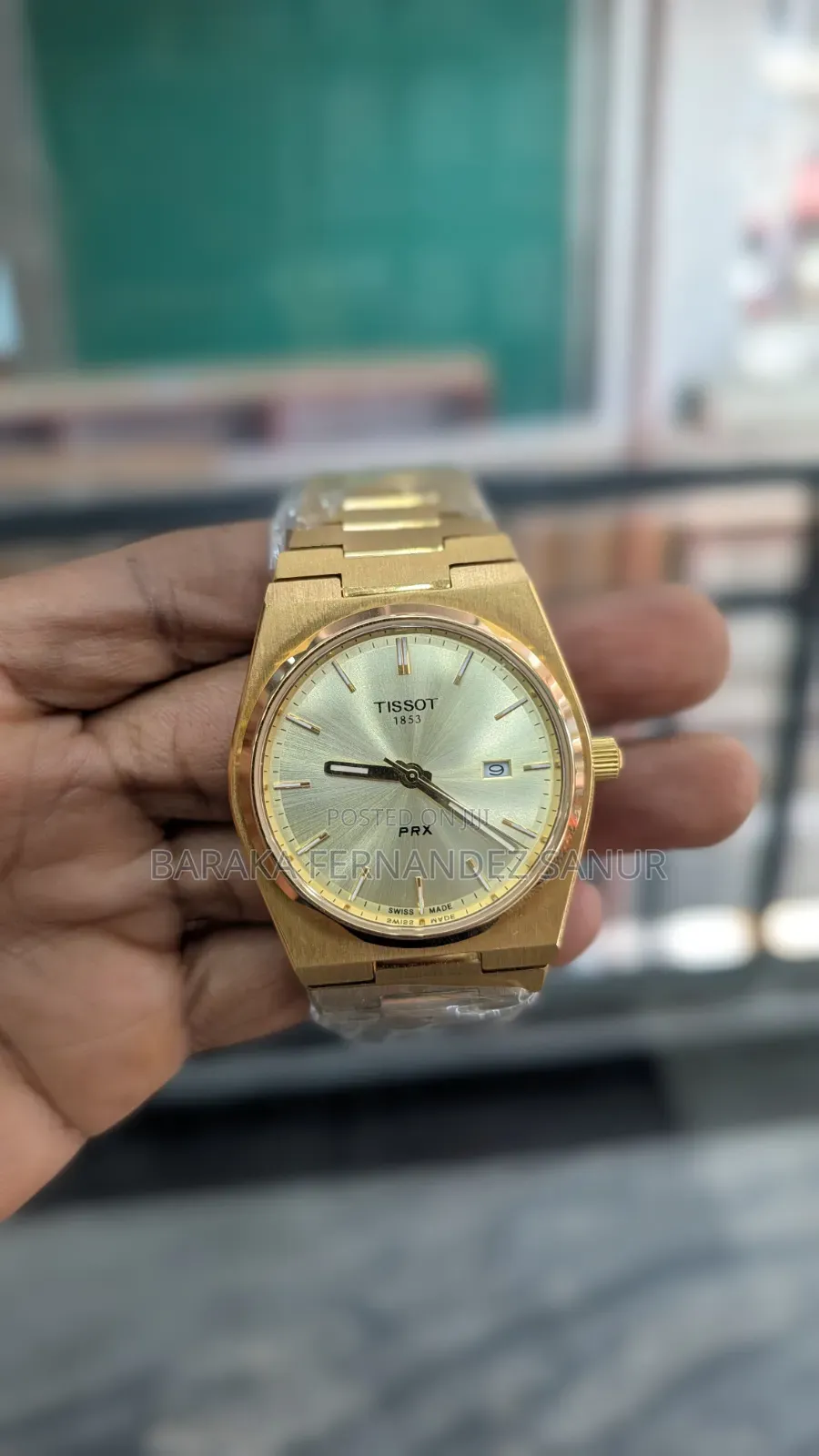 Tissot PRX Quartz Gold