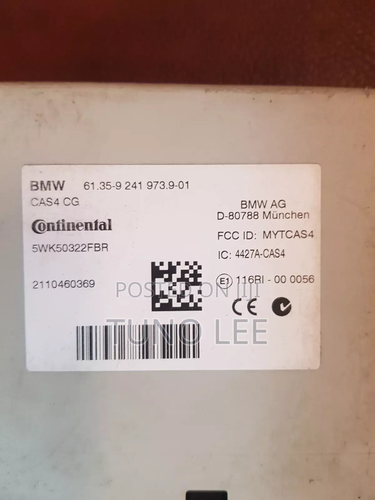BMW Cas4 Modual