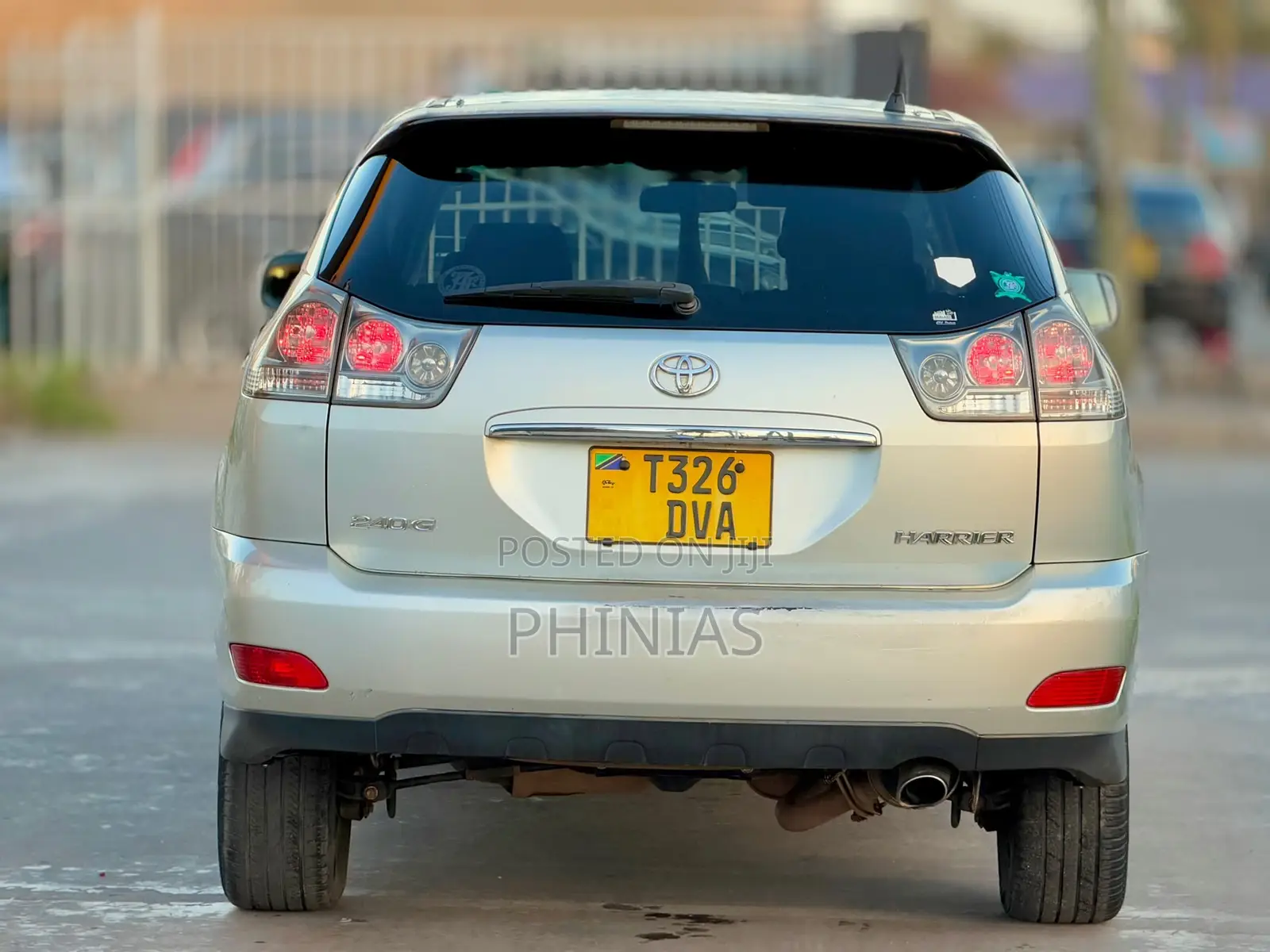 Toyota Harrier 2007 Silver