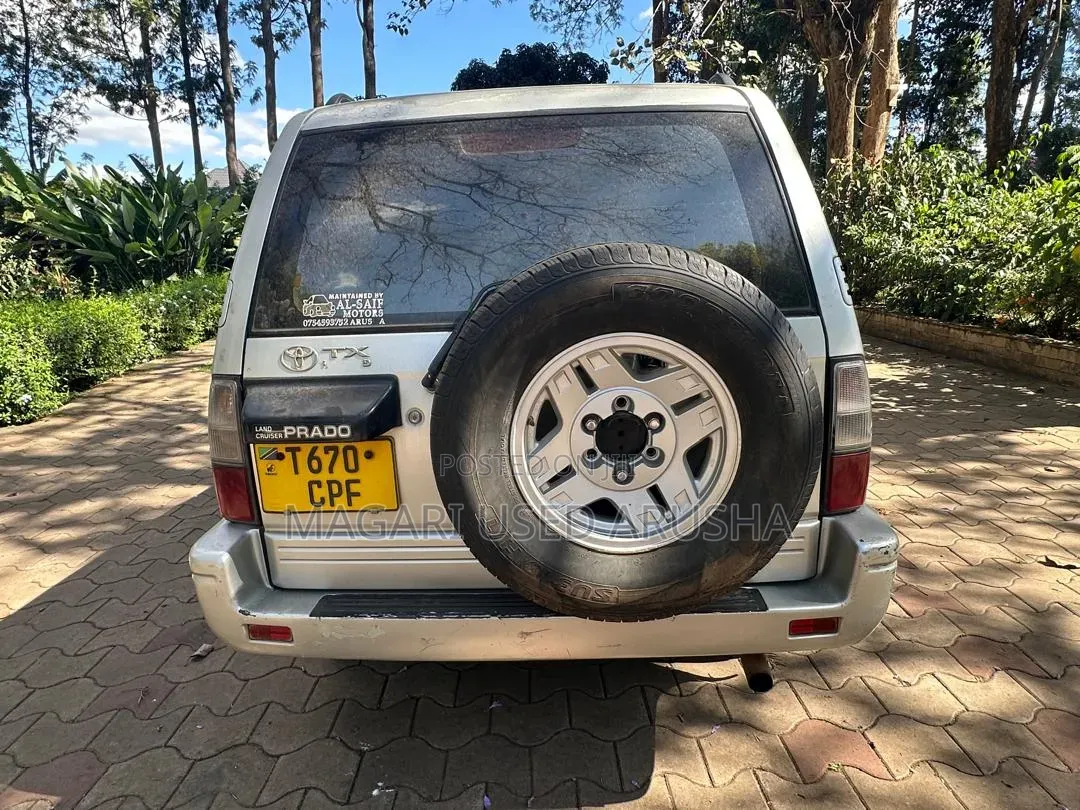 Toyota Land Cruiser Prado 2001 Silver