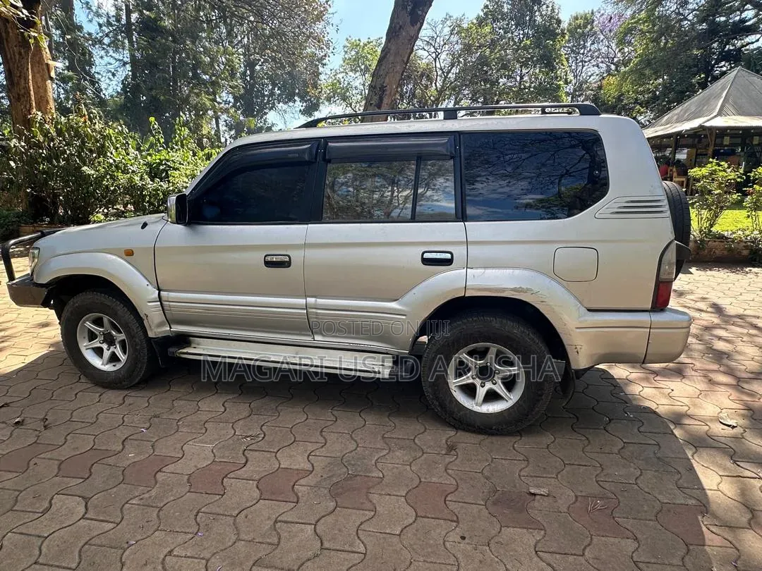 Toyota Land Cruiser Prado 2001 Silver