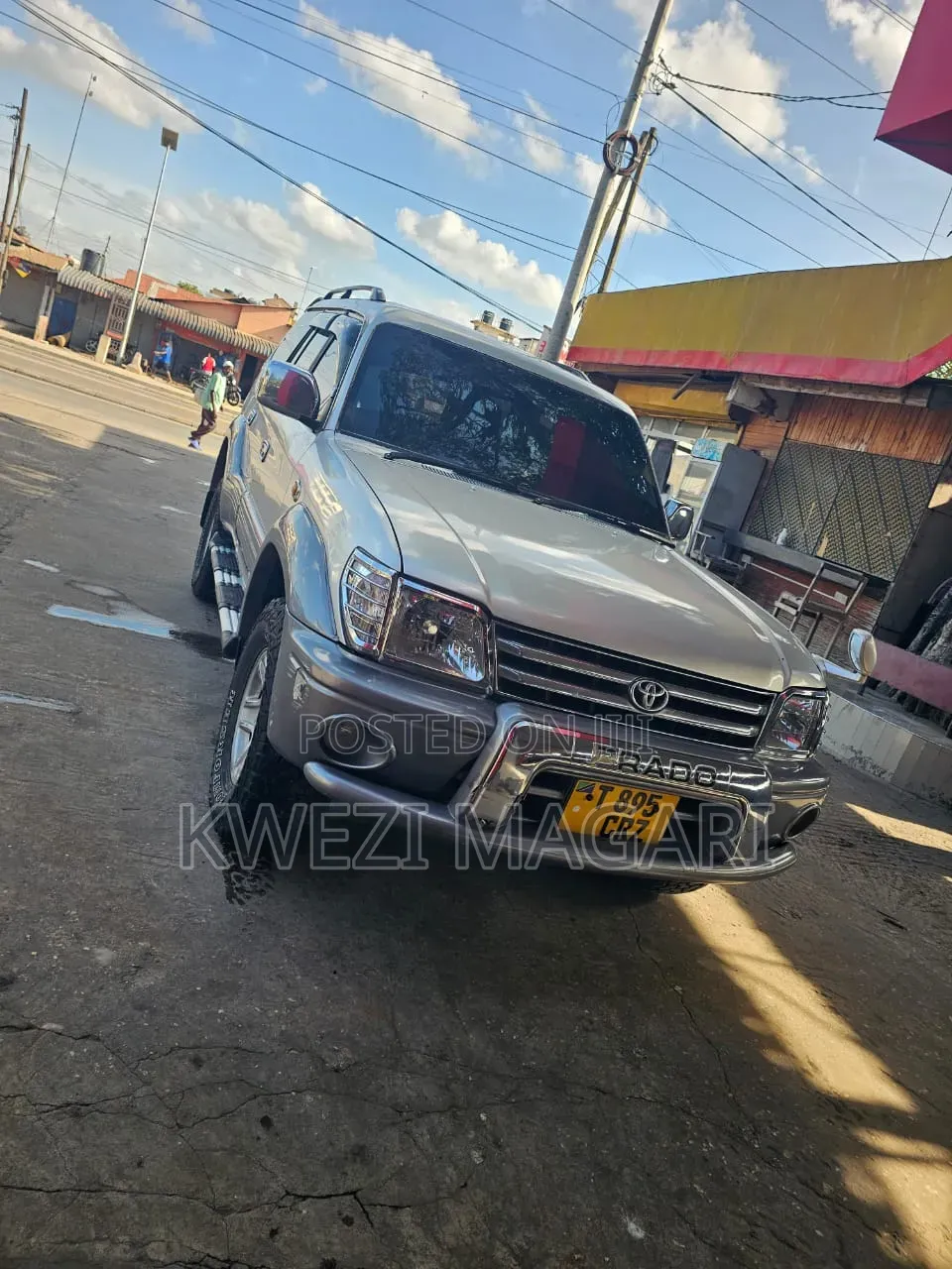 Toyota Land Cruiser Prado 2001 Silver