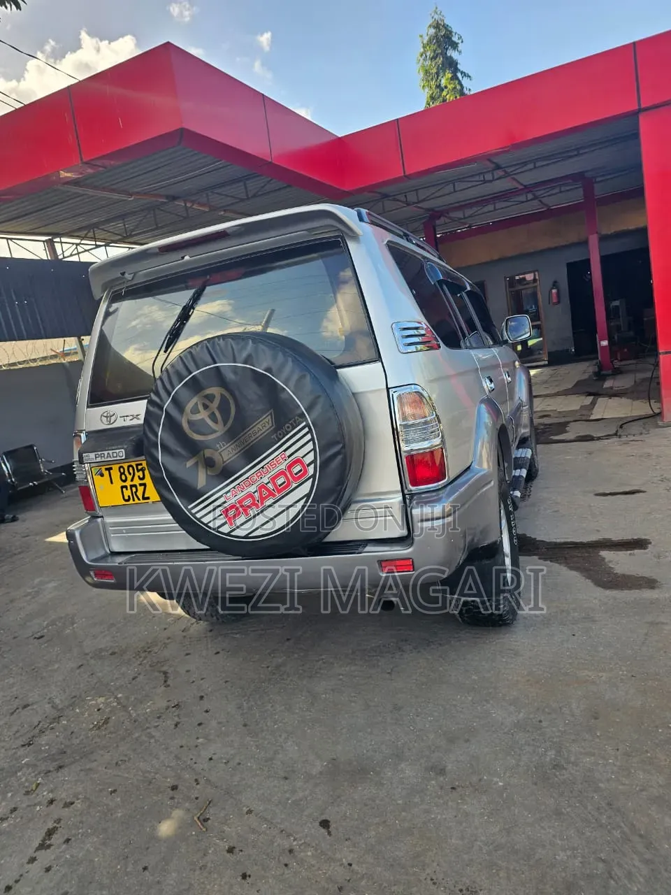 Toyota Land Cruiser Prado 2001 Silver