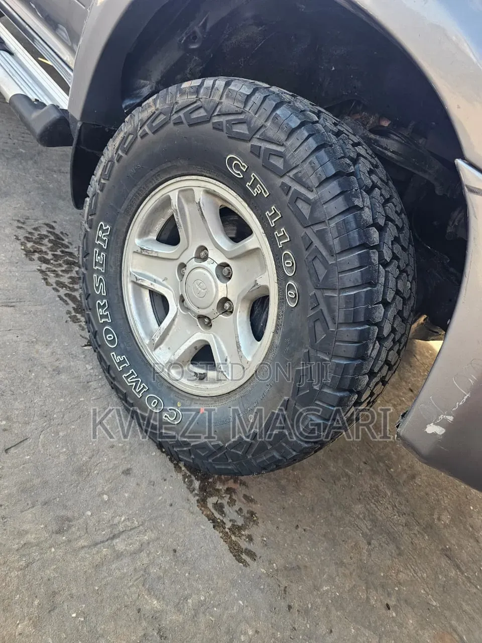 Toyota Land Cruiser Prado 2001 Silver