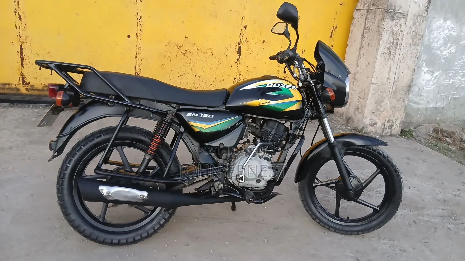 Bajaj Boxer 150 UG 2020 Black
